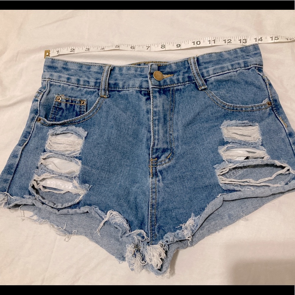 BUNDLE SHEIN 2 Pairs Jean Shorts XS and Small